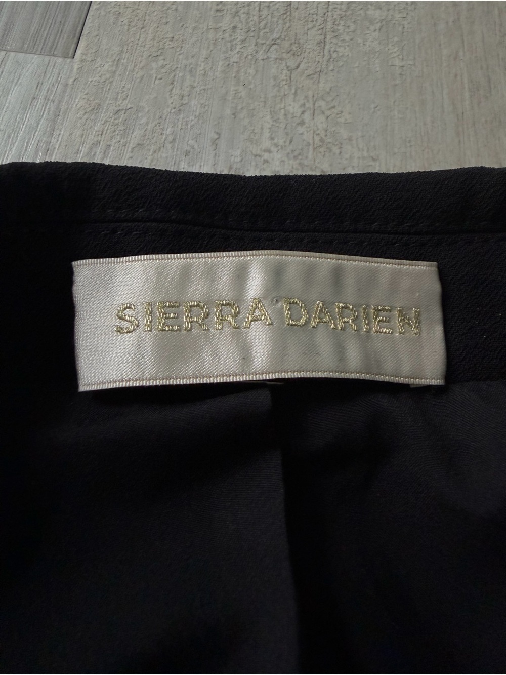 Sierra Darien Black Double Breasted Blazer Small - Picture 6 of 11
